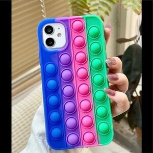 NWT- IPhone 12 & 12 Pro Case Poplt Fidget Bubble Push Pop It